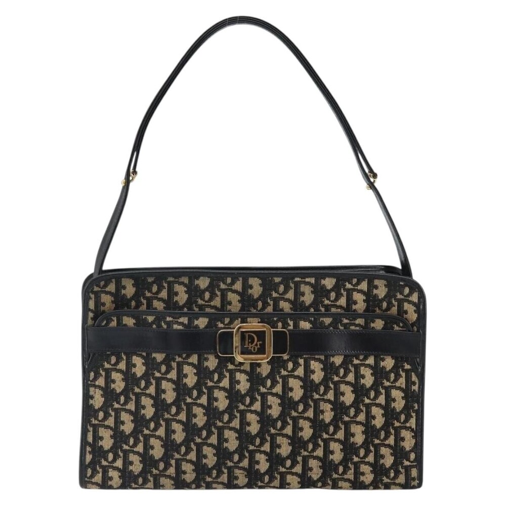 Christian Dior Trotter shoulder Canvas